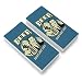 Beer Helping White Guys Dance Since 1842 Funny Humor Retro Eraser Set of 2