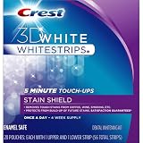 Crest 3D White Whitestrips 5 Minute Touch-Ups With Stain Shield, 28-count Carton