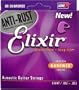 Elixir Anti-Rust Acoustic Guitar Strings with Ultra-thin Nanoweb Coating