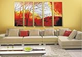 Modern Abstract Art Oil Painting STRETCHED READY TO HANG OPZ-5-2