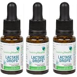 Lactase Drops 0.5 Ounce Pack Of 3 | Lactase Enzyme Supplement | Say Goodbye To Lactose Intolerance!