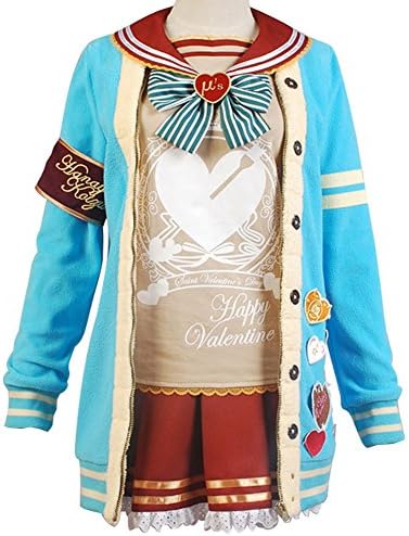 LoveLive! Valentine's Day Kotori Minami Uniform Jacket Cosplay Costume Women Small