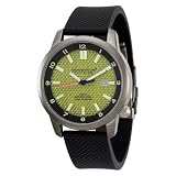 Momentum Men's 1M-SP20Y1 Logic TI Yellow Dial Black Rubber Bracelet Watch