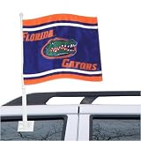 Florida Gators Navy/Orange Car Flag