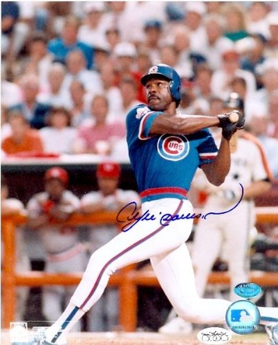 Andre Dawson Autographed/Hand Signed 8x10 Photo (Chicago Cubs) JSA