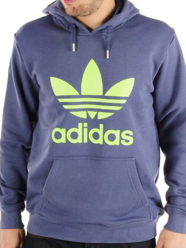 Adidas Herren T-Shirt ADI Trefoil Hoody, power steel s12/macaw, XL, X41193 Preisvergleich