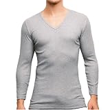 グンゼ THE GUNZE NEXTRA-COTTON 【リブ】 Vネックロングスリーブシャツ CK8109