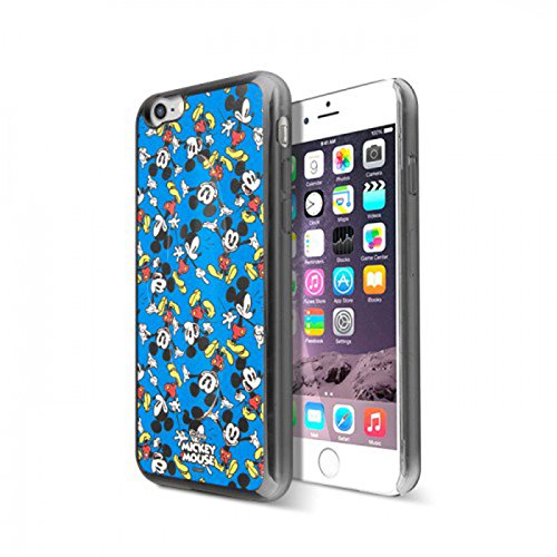 Chabel Tok Case Disney PU Back Cover Case [Mickey Mouse] with Fashion Tok Stand for Apple iPhone 6 + Plus (5.5")