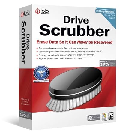 Drivescrubber 08 Up To 3PC Securely Erases Data Fr/ Your Drive