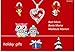 MJartoria Heart Necklace Gifts for Mom Silver Color with Red Rhinestone Mothers Day Gifts Necklace Pendant for Grandmother Mom Daughter Wife Women Love Mom Birthday Gifts