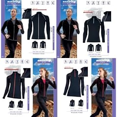 BRUBECK FIT activity Funktionsshirt langarm 2.Bekleidungsschicht 2011; mit langem/kurzem ZIP, f�r Damen oder Herren (Alpin Langlauf Radsport Fitness Yoga Pilates TaiChi Meditation Kampfsport Funktionsw�sche)