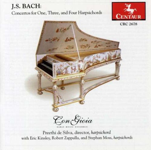 CD-Charts  Used : J.S. Bach: Concertos for One, Three and Four Harpsichords