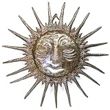 Sun Face - Drum Art - 24 inch - Haiti - Fair Trade