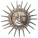 Sun Face - Drum Art - 24 inch - Haiti - Fair Trade