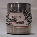 Dale Earnhardt Stainless Steel & Pewter Can Cooler