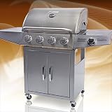 BBQG01 Gasgrill 4 + 1 DE/CH/&Ouml;S silber