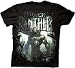 Black Panther in the Mist Marvel Comics Black T-shirt Tee
