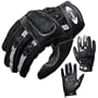 Summer Motorcycle Gloves PROANTI� Leather & venting Mesh XS to XXXL Summer Motorbike Gloves (XS)