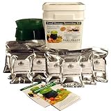 "Food For HealthTM USDA Certified Organic Food Storage Sprouting Kit Sprouting Tray System Included 10lbs. of Seeds"