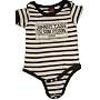 JOHNNY CASH - Folsom Stripes - Black / White Onesie / Baby T-shirt