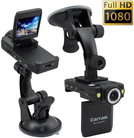 Full HD Vehicle Black Box 2.0" LCD Screen H.264 5.0 Mega Pixel Car DVR