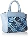 Nine West Gleam Team Mini Satchel Bag, River Blue/Blue Multi, One Size