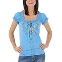 Gypsy Girl Graphic Tee - Turquoise