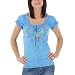 Gypsy Girl Graphic Tee - Turquoise