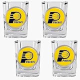 Review Great American Products  / Indiana Pacers 4 Piece Square Shot Glass Set