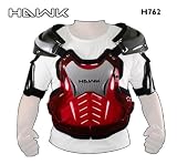 Hawk Red Motocross Chest Protector