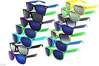 Nerd Sonnenbrille Wayfarer Stil Brille P...