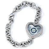 Seattle Mariners MLB Ladies Heart Series" Watch"