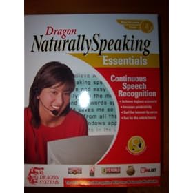 Click here to buy Dragon Naturally Speaking Essentials V4.0 by Dragon Naturally Speaking Essentials.