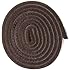 Self-Stick Heavy Duty Felt Strip Roll for Hard Surfaces (1/2" x 60"), Brown
