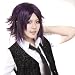 FENGSHANG Lolita and Beauty Hiironokakera Atori Mahiro Short Cosplay Wigs 14 Inches Purple