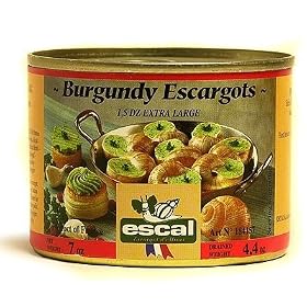Escal Canned Burgundy Escargot - Escargots de Bourgogne 1.5 Dozen