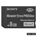 Sony 8 GB Flash Memory Card MSHX8B (Black)