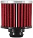 Moroso 68781 Oil Separator Breather, Push In w/Grommet