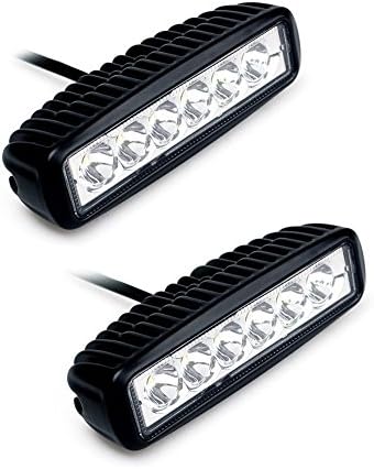 Carloveforboys 2x 18w LED Spot Work Light Off Road Light Fog Driving Bar