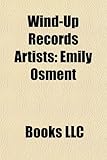 Wind-Up Records Artists: Emily Osment-
