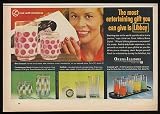 1963 Julia Lee Cook Libbey Glassware Print Ad (11840)