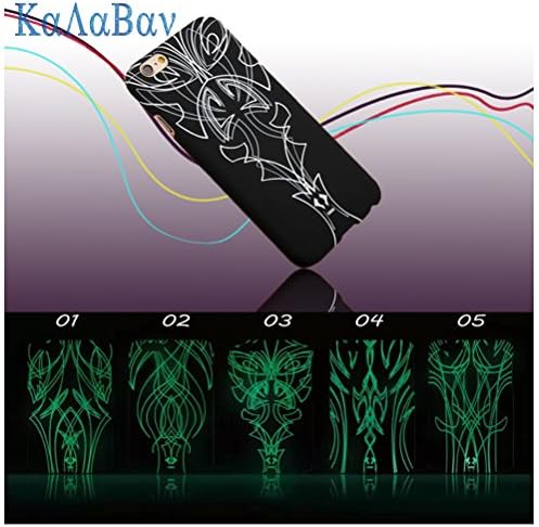 iPhone 6S plus Case / iPhone 6 plus Case ,KaLaBan Luminous Hard Case with Melody series Pattern - [Ultra Thin Light] Smooth Finish PC Back Cover for iPhone 6S plus / iPhone 6 plus (5.5") (Melody / 03)