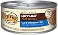 The Nutro Company Soft Loaf Cod and Catfish Recipe for Adult Cats, 3-Ounce (pack of 24)