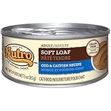 The Nutro Company Soft Loaf Cod and Catfish Recipe for Adult Cats, 3-Ounce (pack of 24)