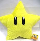 Super Mario Brothers Star Starman 12 Plush + Pin