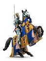 Lion Coat of Arms Prince on Reared up Horse