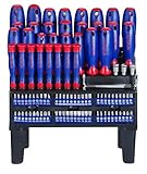 WORKPRO W000806A Screwdriver with Rack, 100 Piece [並行輸入品]