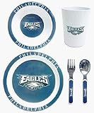 Philadelphia Eagles 5 Piece Children's Dinner Set by Duck House