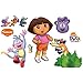 Dora the Explorer Backpack and Boots Wall Decal