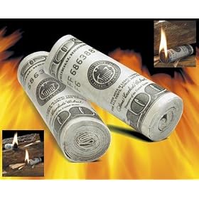 Money to Burn Fire Starters